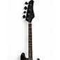 Used Schecter Guitar Research J4 Black Electric Bass Guitar