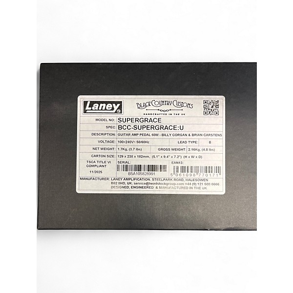 Used Laney supergrace Effect Pedal