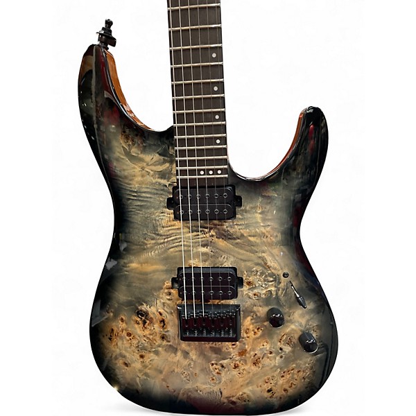 Used Schecter  CR6 BURL Solid Body Electric Guitar