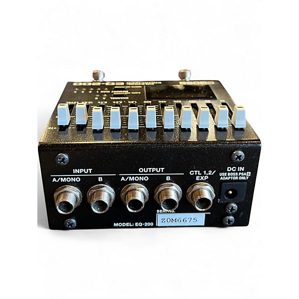 Used BOSS EQ200 Graphic Equalizer Pedal