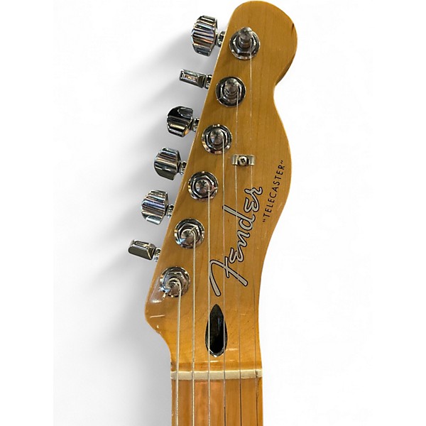 Used 2015 Fender Special Edition Deluxe Ash Telecaster Butterscotch Blonde Solid Body Electric Guitar