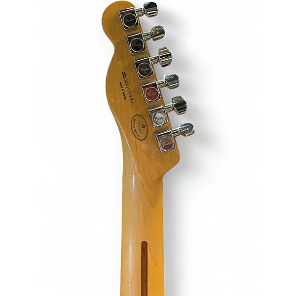 Used 2015 Fender Special Edition Deluxe Ash Telecaster Butterscotch Blonde Solid Body Electric Guitar