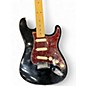Used 2003 Fender American Standard Stratocaster Black Solid Body Electric Guitar