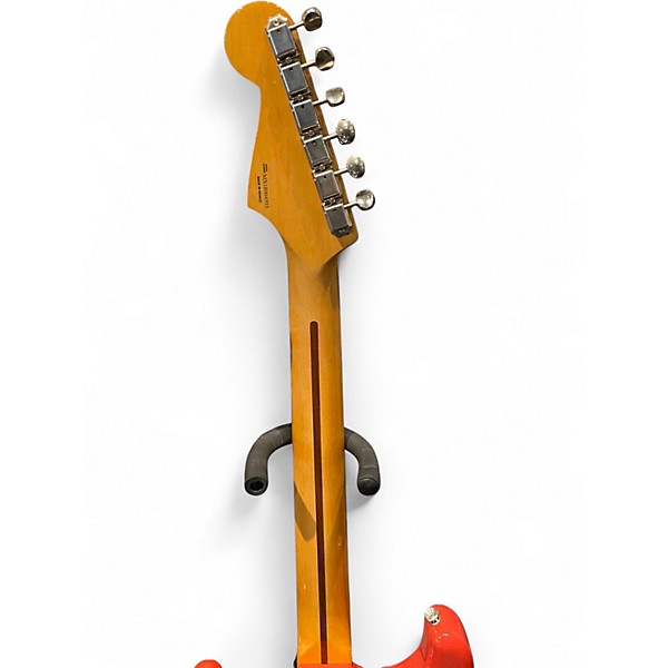 Used Fender 50's Classic Stratocaster Fiesta Red Solid Body Electric Guitar
