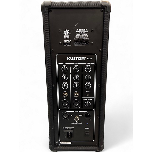 Used Kustom PA 50 Multi-Media Speaker