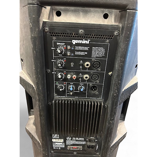 Used Gemini PA-15L MKIII Powered Speaker