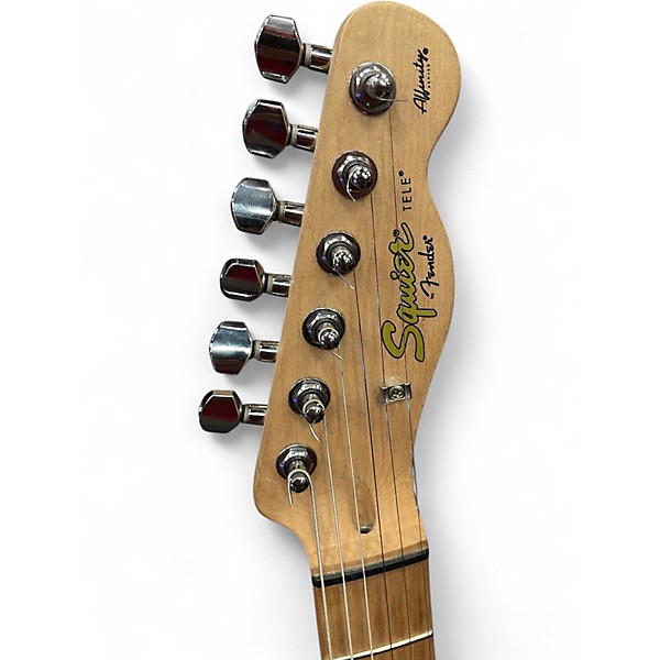 Used Squier Affinity Telecaster Butterscotch Blonde Solid Body Electric Guitar