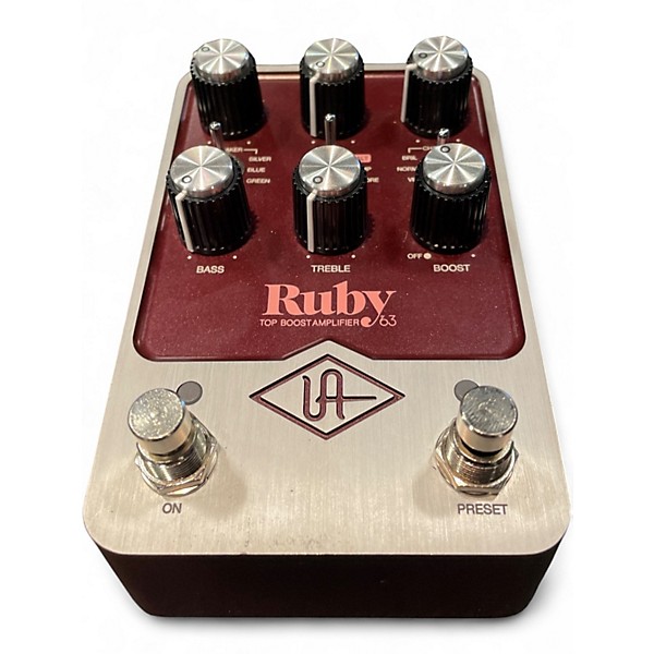 Used Universal Audio Ruby '63 Top Boost Amplifier Effect Processor