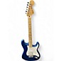 Used Squier Affinity Stratocaster Metallic Blue Solid Body Electric Guitar thumbnail