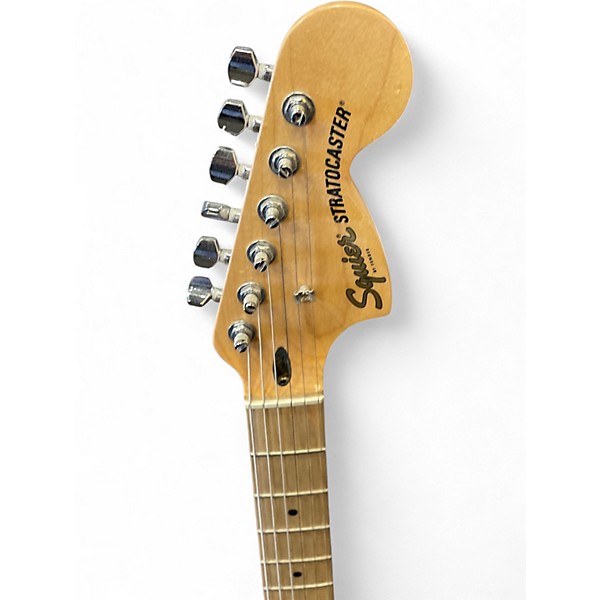 Used Squier Affinity Stratocaster Metallic Blue Solid Body Electric Guitar