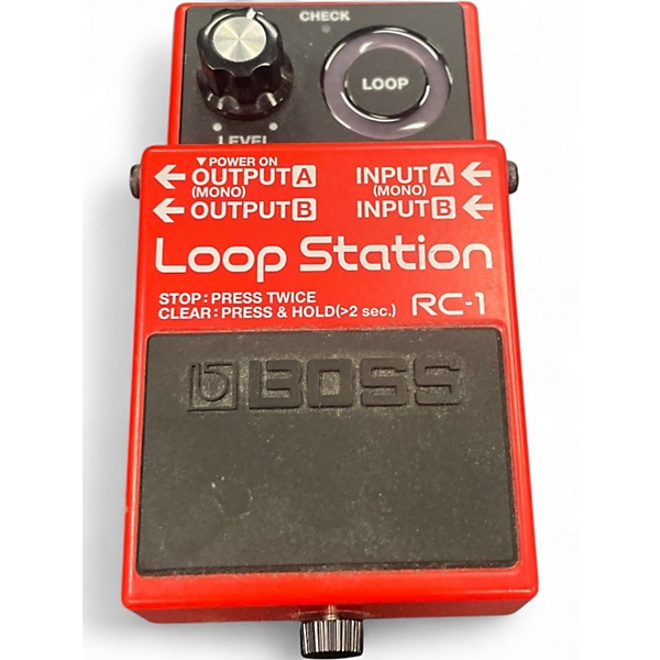Used BOSS RC1 Loop Station Pedal