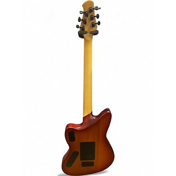 Used Jericho Soulmaster Baritone Sunburst Solid Body Electric Guitar
