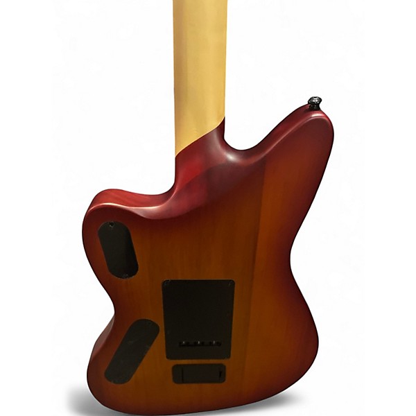 Used Jericho Soulmaster Baritone Sunburst Solid Body Electric Guitar