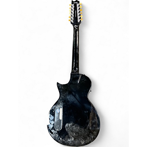 Used ESP LTD TL12 Black 12 String Acoustic Electric Guitar