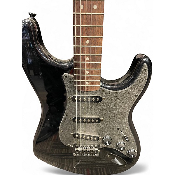 Used Squier Bullet Stratocaster BLACK Solid Body Electric Guitar