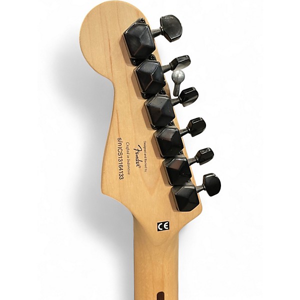 Used Squier Bullet Stratocaster BLACK Solid Body Electric Guitar