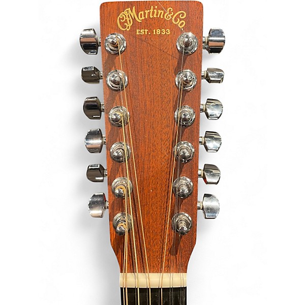 Used Martin CUSTOM X SERIES Natural 12 String Acoustic Guitar