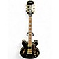Used Epiphone Sheraton II Black Hollow Body Electric Guitar thumbnail