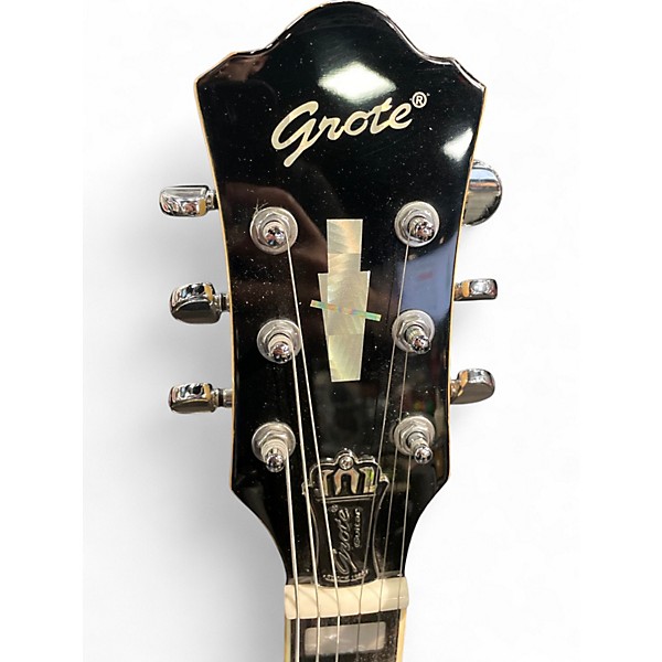 Used Grotesque NATURAL Natural Hollow Body Electric Guitar