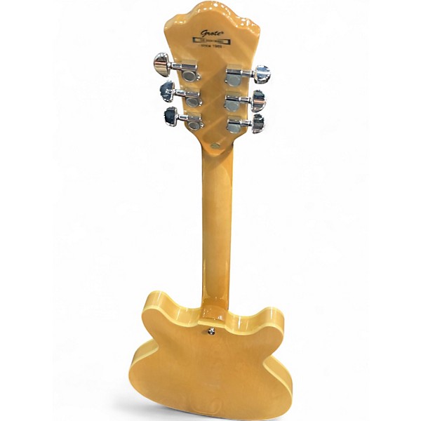 Used Grotesque NATURAL Natural Hollow Body Electric Guitar