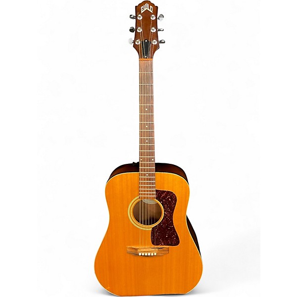 Used Guild D25 Natural Acoustic Guitar
