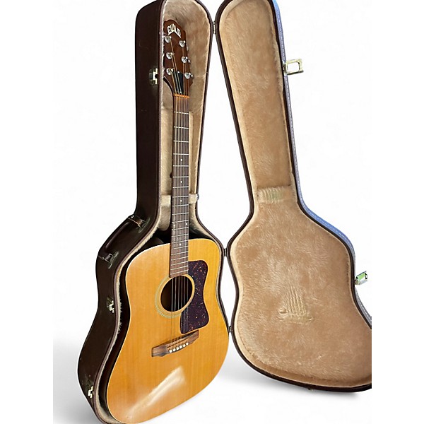 Used Guild D25 Natural Acoustic Guitar