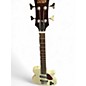 Used Gretsch jet club Vintage White Electric Bass Guitar