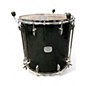 Used Yamaha 4 Piece Stage Custom Trans Dark Green Drum Kit