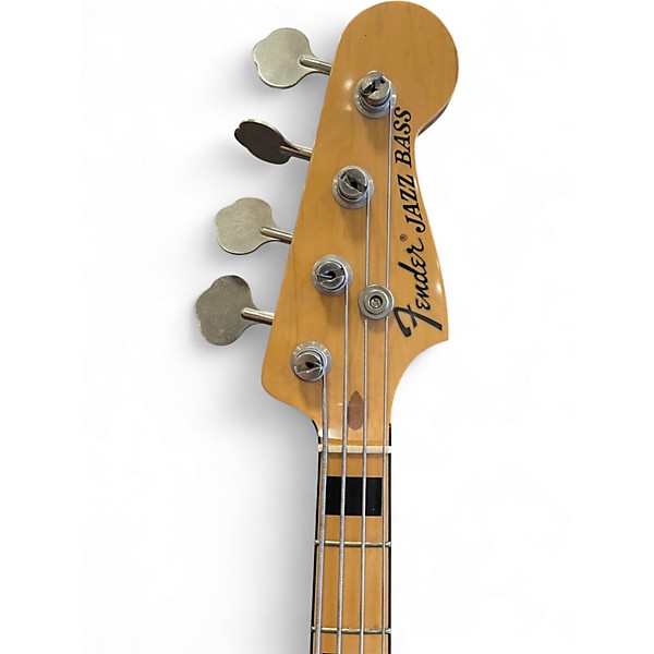 Used Fender Geddy Lee Signature Jazz Bass Black Electric Bass Guitar