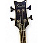 Used Schecter Guitar Research Stiletto Elite 4 String Black Electric Bass Guitar