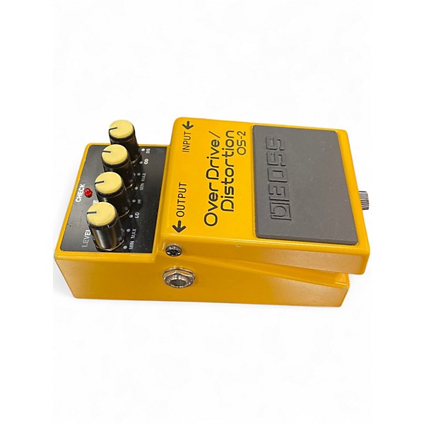 Used BOSS OS2 Overdrive Distortion Effect Pedal