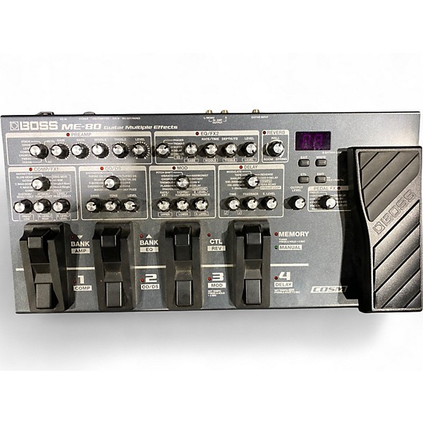 Used BOSS ME80 Guitar Multi Effect Processor