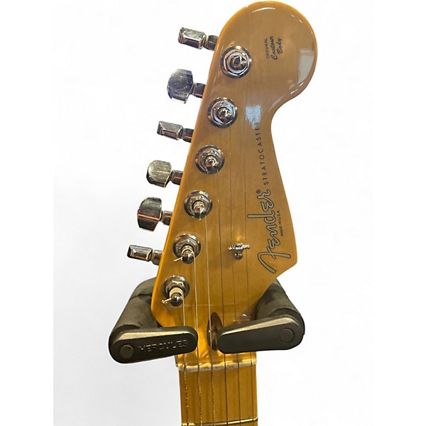 Used Fender American Professional Standard Stratocaster HSS Olympic White Solid Body Electric Guitar