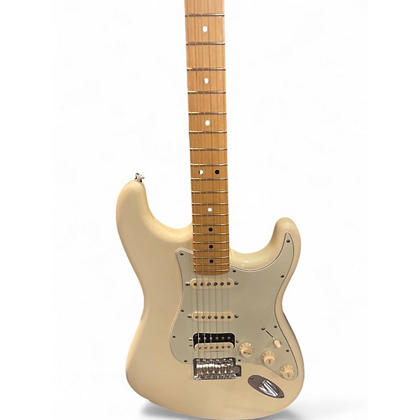 Used Fender American Professional Standard Stratocaster HSS Olympic White Solid Body Electric Guitar
