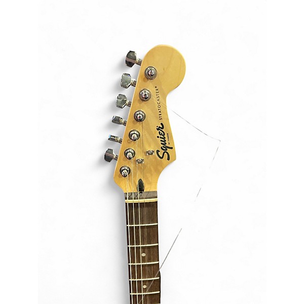 Used Squier Standard Stratocaster 2 Color Sunburst Solid Body Electric Guitar