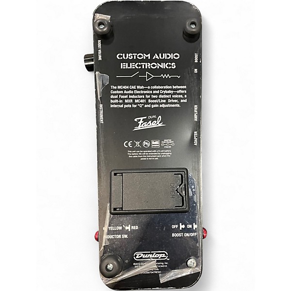 Used Custom Audio Electronics dual fasel wah Effect Pedal