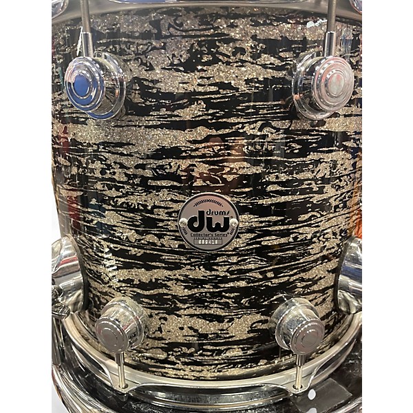Used DW 5 Piece Collector's Series Maple Mahogany BLACK OYSTER Drum Kit
