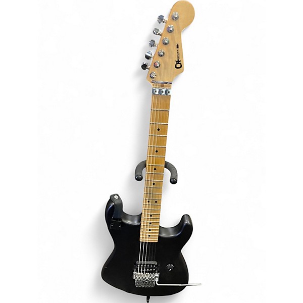 Used Charvel USA SAN DIMAS CUSTOM SHOP 1H SATIN Black Solid Body Electric Guitar