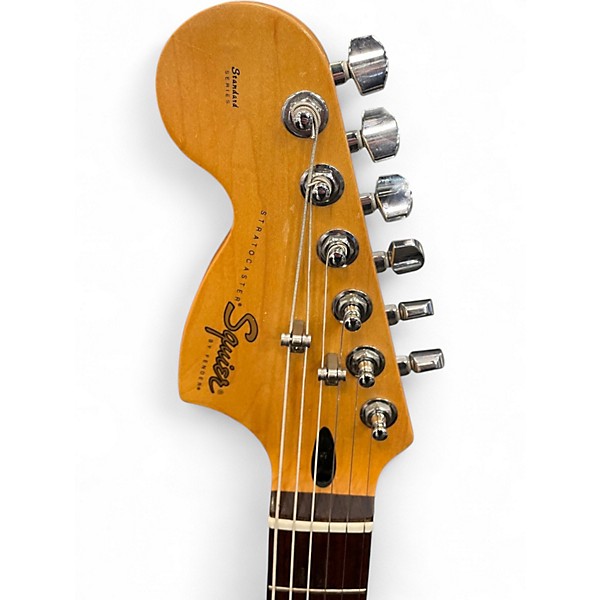 Used Squier Classic Vibe 1960S Stratocaster Left Handed Olympic White Electric Guitar