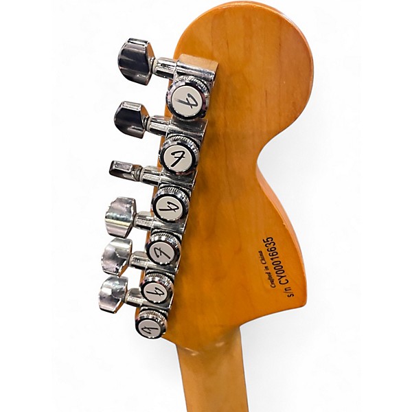 Used Squier Classic Vibe 1960S Stratocaster Left Handed Olympic White Electric Guitar