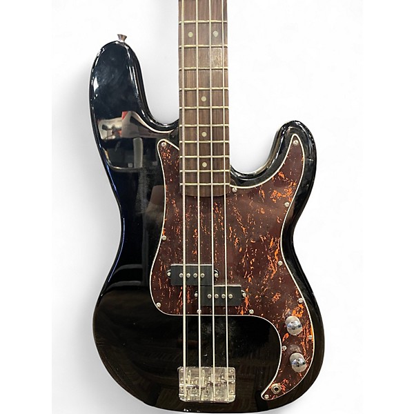 Used Jay Turser JTB 400C Black Electric Bass Guitar