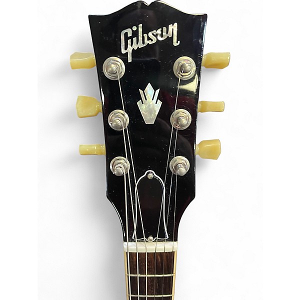 Used 2021 Gibson ES335 Figured Iced Tea Hollow Body Electric Guitar