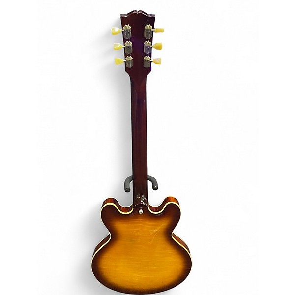 Used 2021 Gibson ES335 Figured Iced Tea Hollow Body Electric Guitar