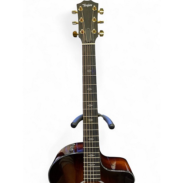 Used Taylor 224CEKDLX 3 Color Sunburst Acoustic Electric Guitar
