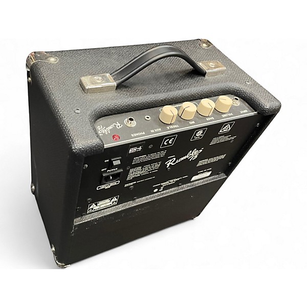 Used Fender Rumble 15 15W 1X8 Bass Combo Amp
