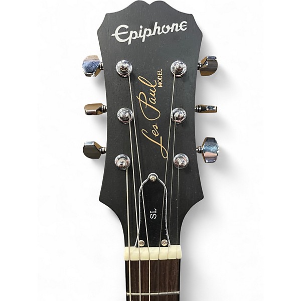 Used Epiphone Les Paul SL black Solid Body Electric Guitar