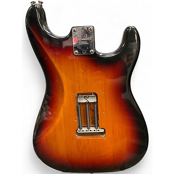 Used 2000 Fender American Standard Stratocaster Left Handed 3 Tone Sunburst Electric Guitar