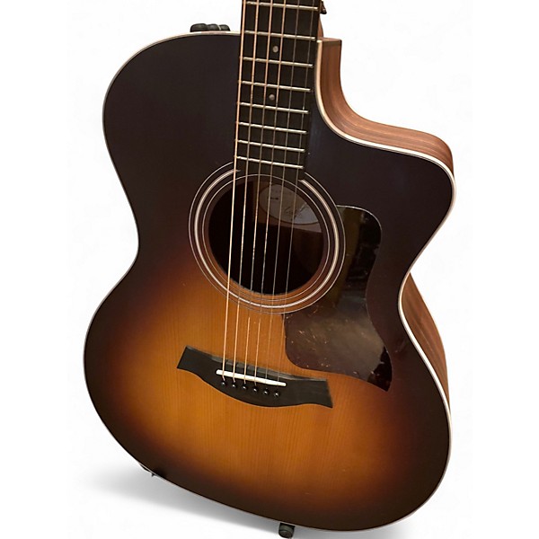 Used Taylor 114CE SUNBURST Acoustic Electric Guitar
