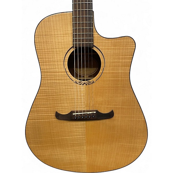 Used Fender T Bucket 400CE Flame Maple Natural Acoustic Electric Guitar