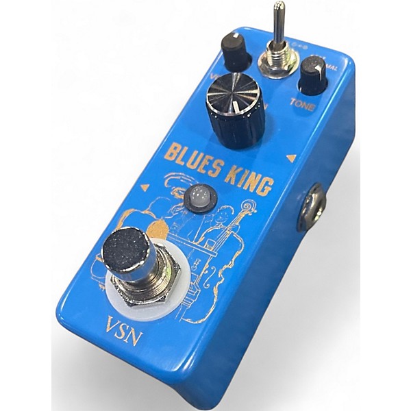 Used Vsn  blues king Effect Pedal
